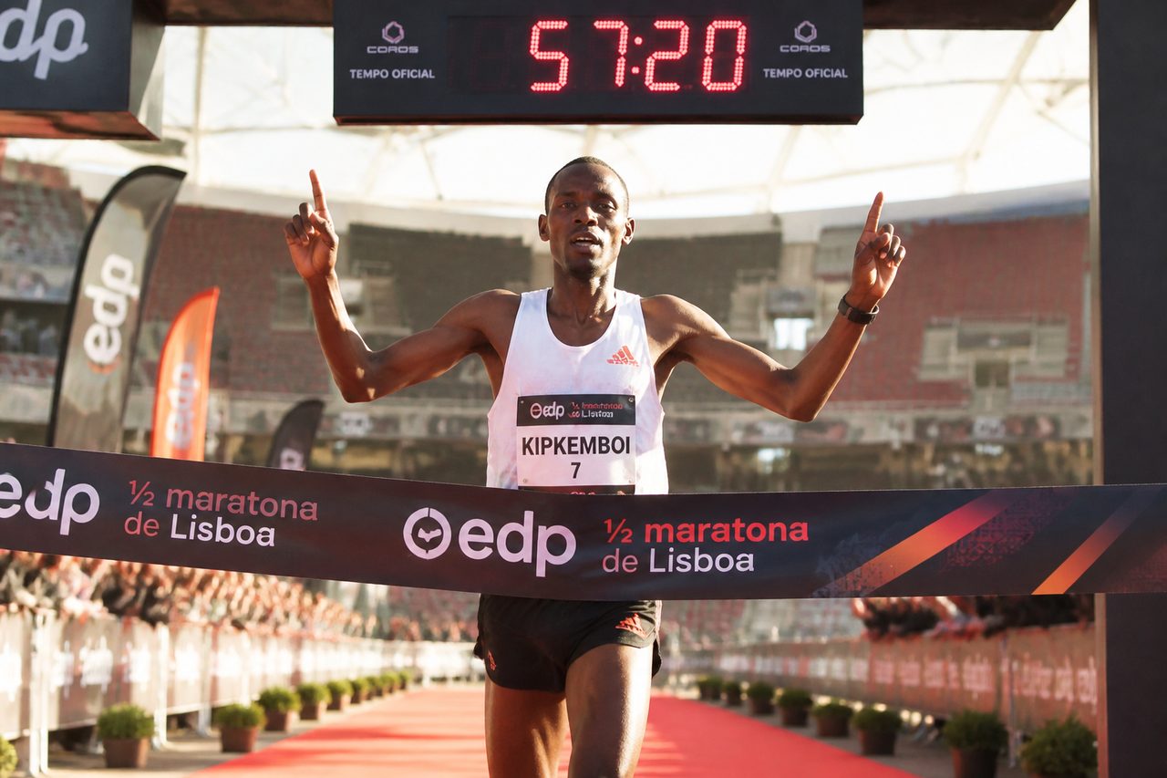 record semi marathon