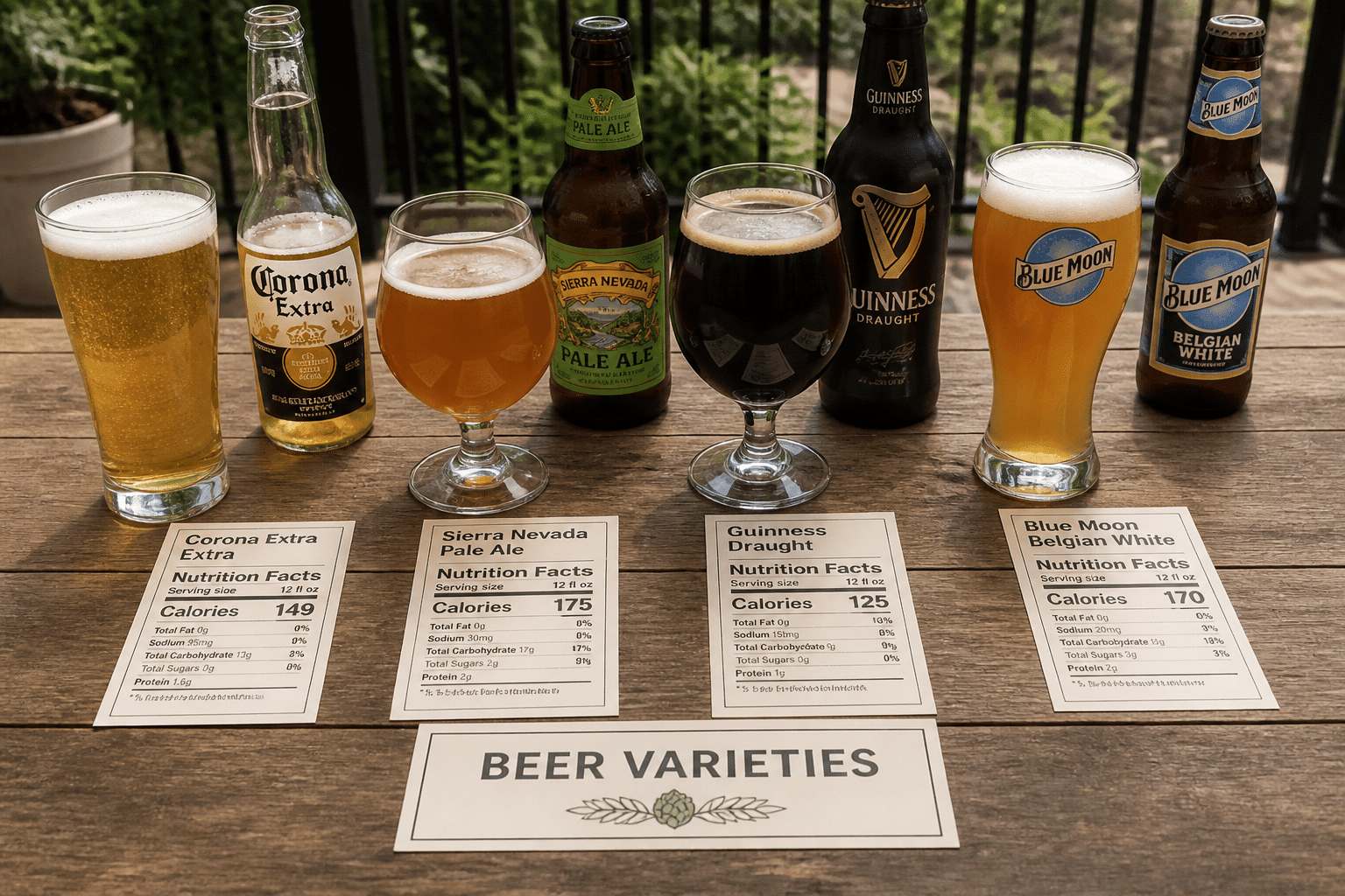 calories bière