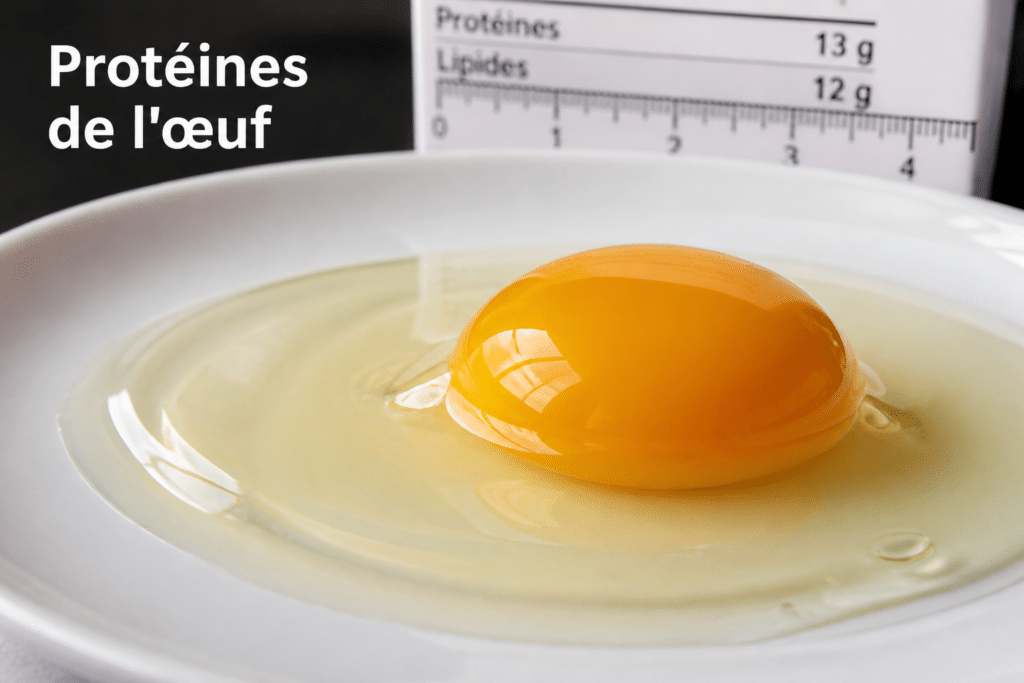 combien de protéine dans un oeuf