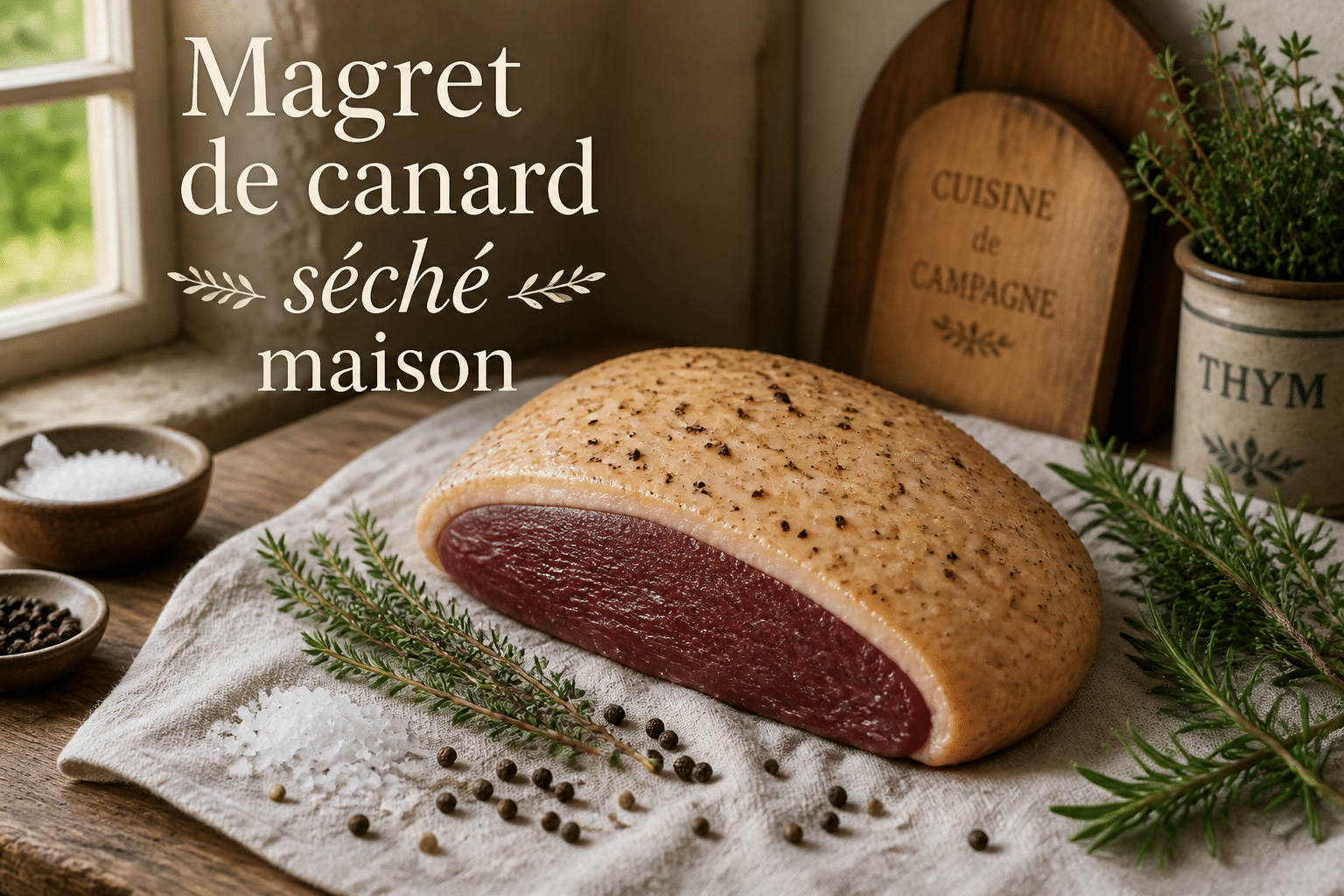 magret de canard seche