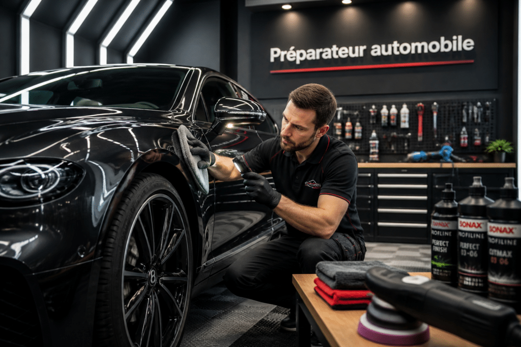 préparateur automobile