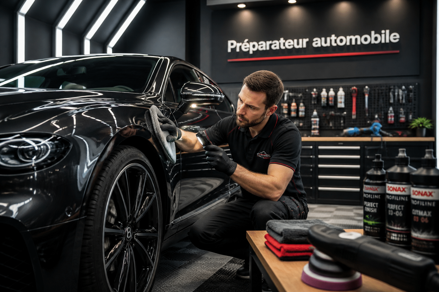 préparateur automobile