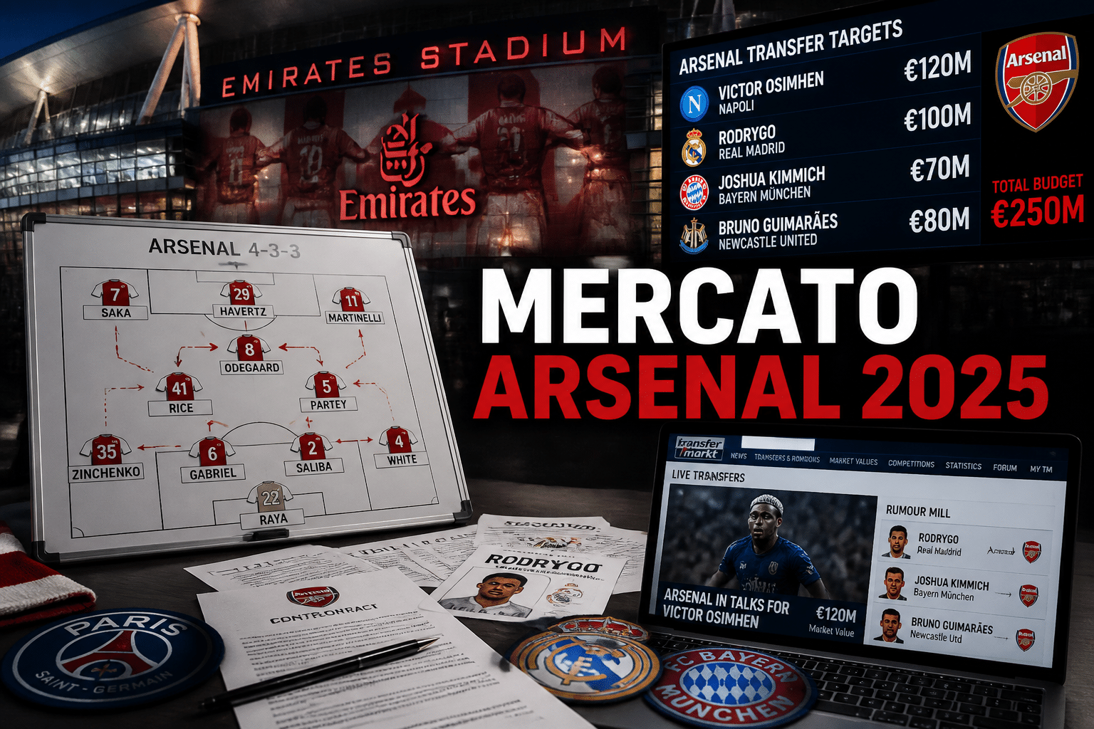 mercato arsenal