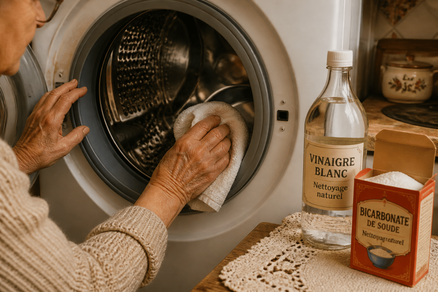 nettoyer lave-linge astuce grand-mère