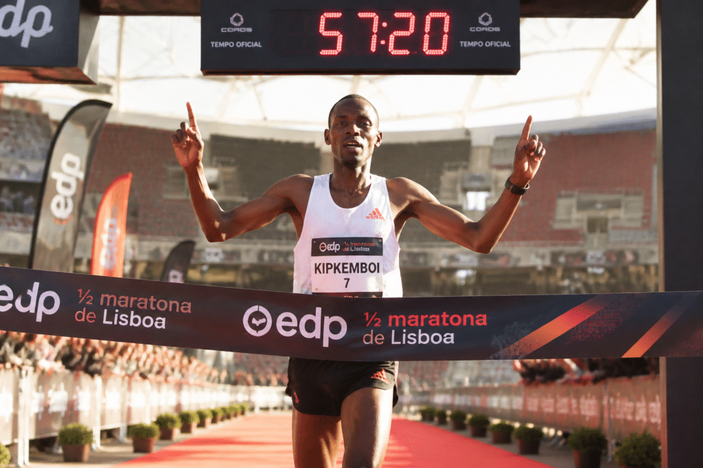 record semi marathon
