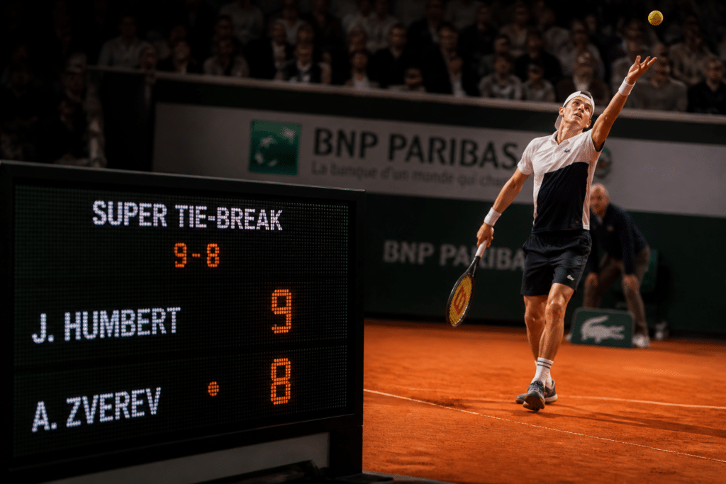 regle super tie break