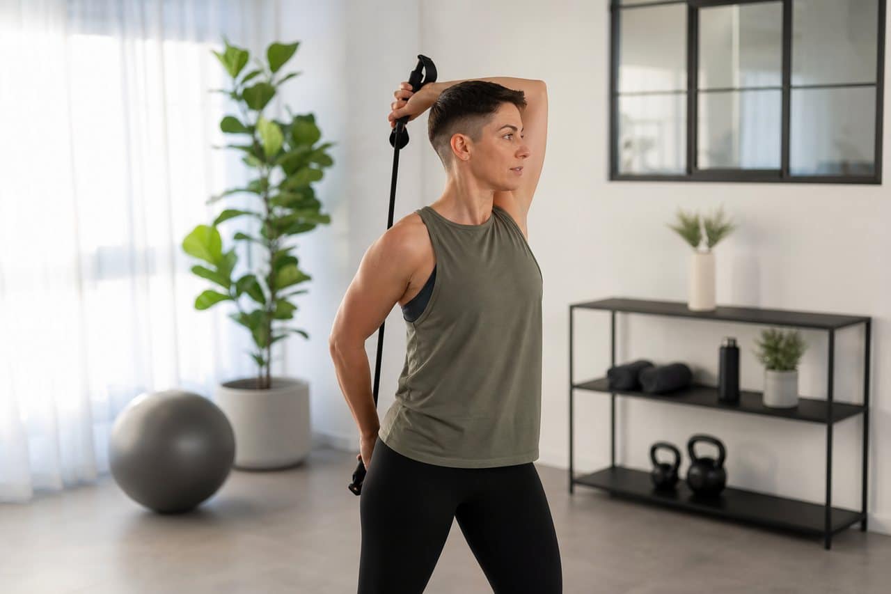 Exercices pour les bras qui pendent