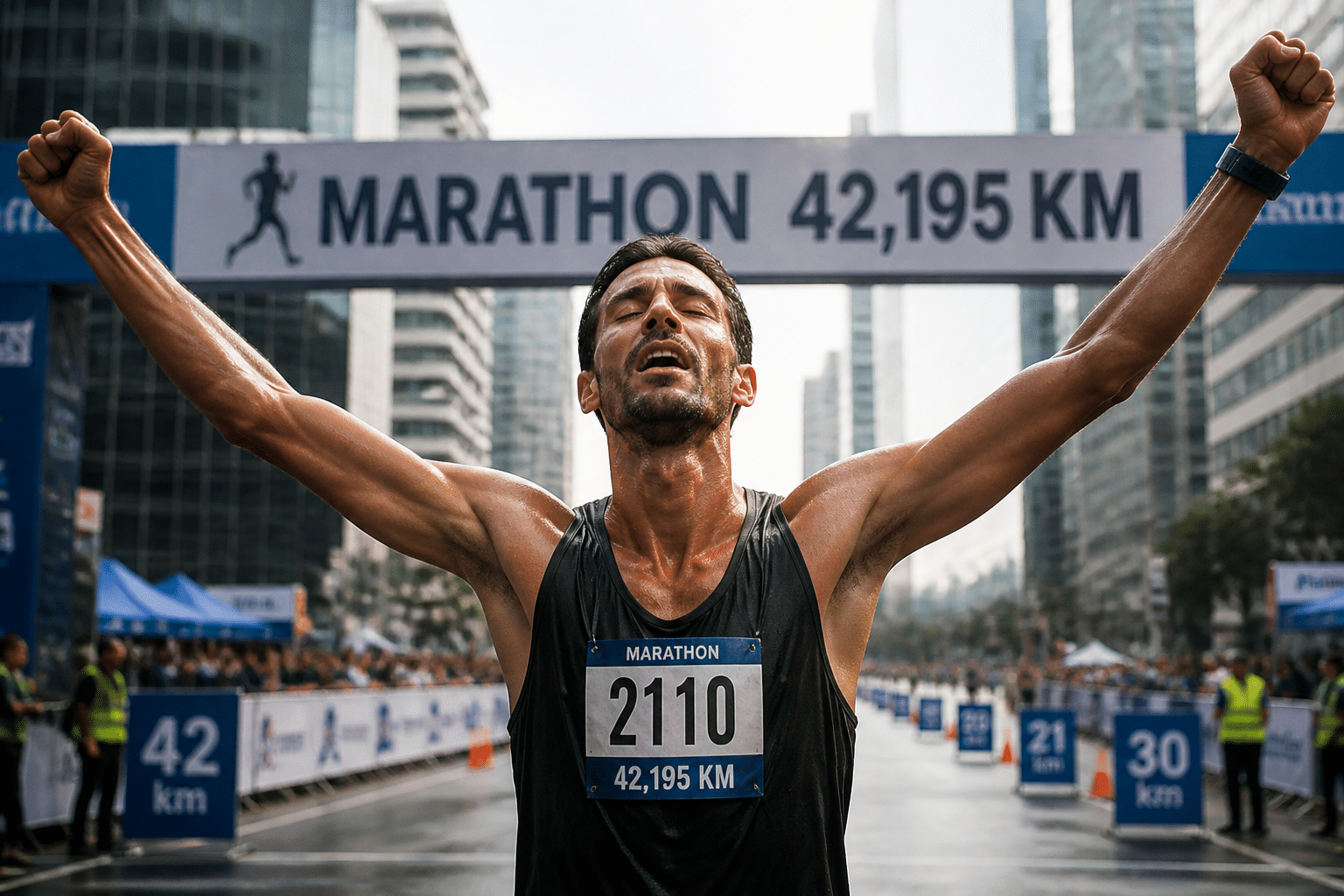 marathon km